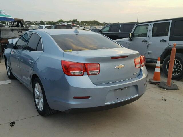 1G11E5SA6DU125164 - 2013 CHEVROLET MALIBU BLUE photo 3