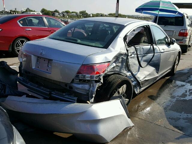 1HGCP2F35AA149779 - 2010 HONDA ACCORD LX SILVER photo 4