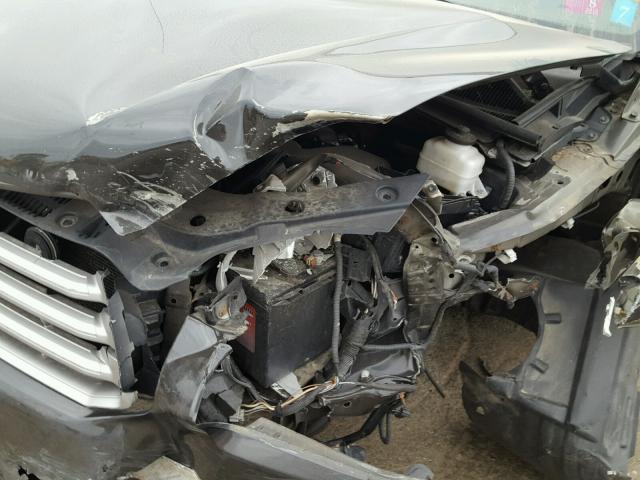 5TDZK3EH5AS001158 - 2010 TOYOTA HIGHLANDER BLACK photo 9