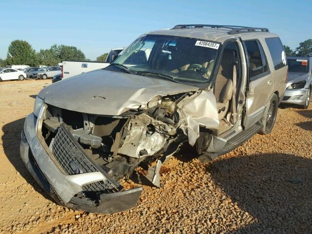 1FMPU16535LA50291 - 2005 FORD EXPEDITION GOLD photo 2