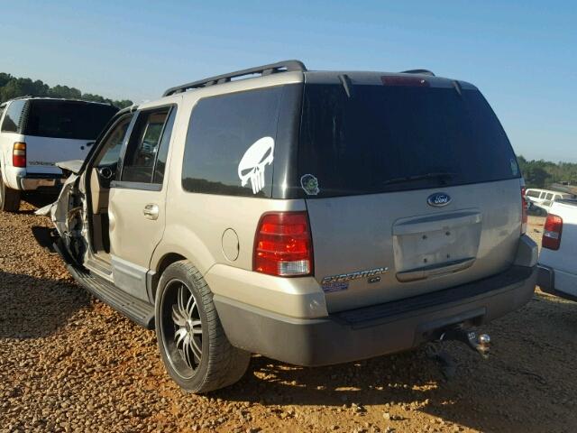 1FMPU16535LA50291 - 2005 FORD EXPEDITION GOLD photo 3