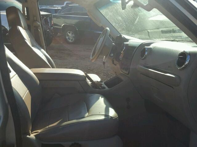 1FMPU16535LA50291 - 2005 FORD EXPEDITION GOLD photo 5