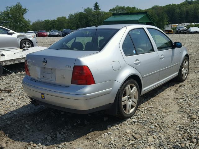 3VWSE69M43M059523 - 2003 VOLKSWAGEN JETTA GLS SILVER photo 4