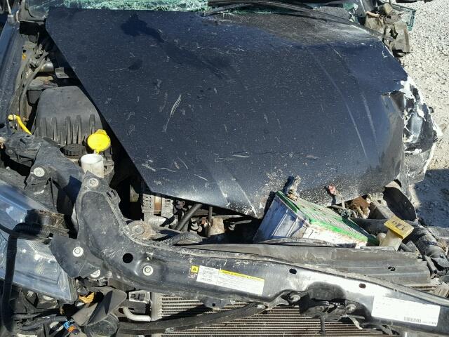 2D8HN54P48R667410 - 2008 DODGE GRAND CARA BLACK photo 7