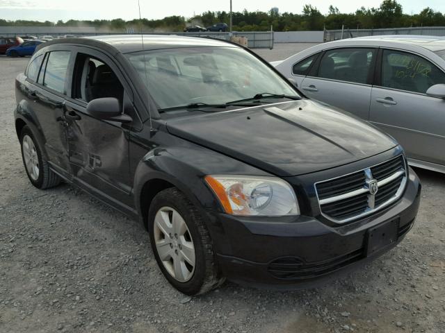 1B3HB48B77D509145 - 2007 DODGE CALIBER SX BLACK photo 1