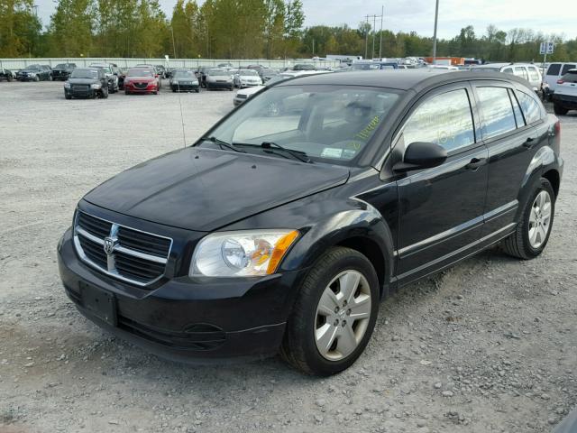 1B3HB48B77D509145 - 2007 DODGE CALIBER SX BLACK photo 2