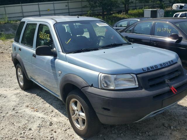 SALNM222X2A375534 - 2002 LAND ROVER FREELANDER BLUE photo 1