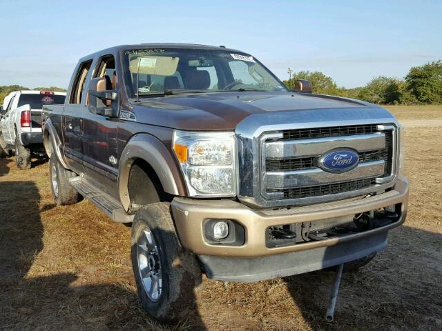 1FT7W2BT2CEB49291 - 2012 FORD F250 SUPER BROWN photo 1