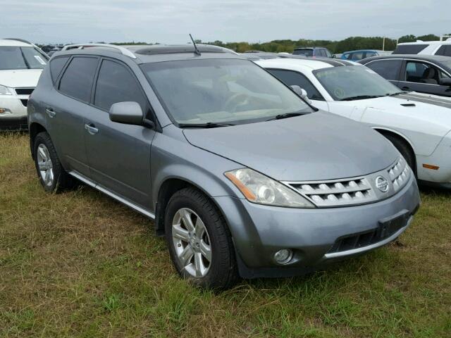 JN8AZ08W57W615903 - 2007 NISSAN MURANO GRAY photo 1