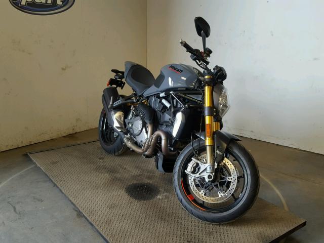 ZDMMACFW0JB024837 - 2018 DUCATI MONSTER 12 GRAY photo 1