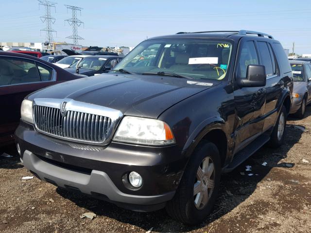 5LMEU88H85ZJ13242 - 2005 LINCOLN AVIATOR 灰色 照片 2
