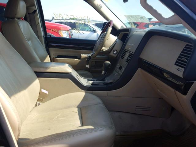 5LMEU88H85ZJ13242 - 2005 LINCOLN AVIATOR 灰色 照片 5