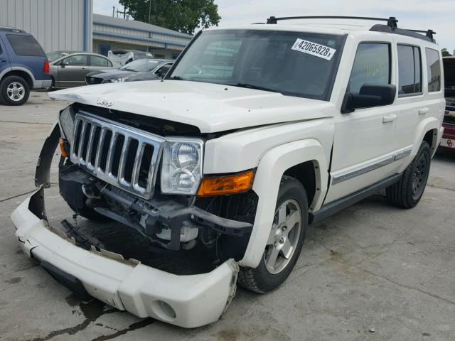 1J4RG4GK5AC126527 - 2010 JEEP COMMANDER WHITE photo 2