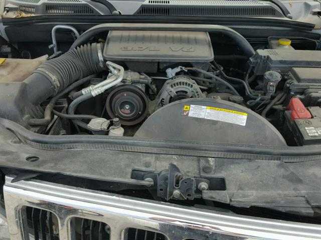 1J4RG4GK5AC126527 - 2010 JEEP COMMANDER WHITE photo 7