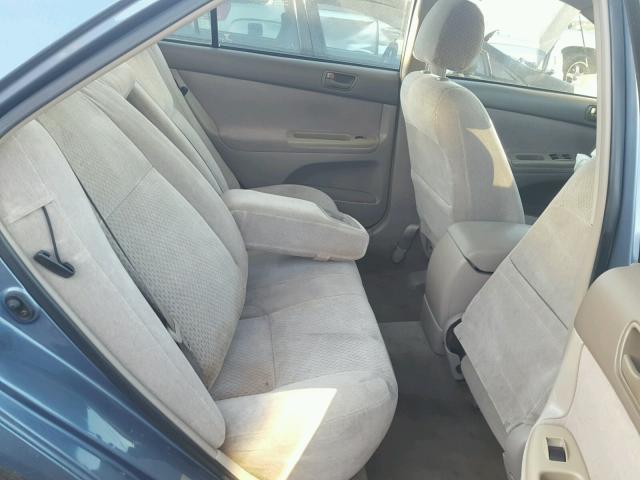 4T1BE30K33U661365 - 2003 TOYOTA CAMRY LE ლურჯი ფოტო 6