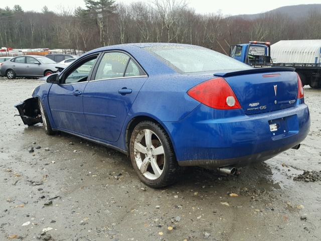 1G2ZM577174162299 - 2007 PONTIAC G6 GTP BLUE photo 3