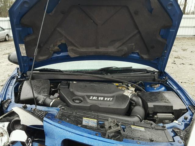 1G2ZM577174162299 - 2007 PONTIAC G6 GTP BLUE photo 7