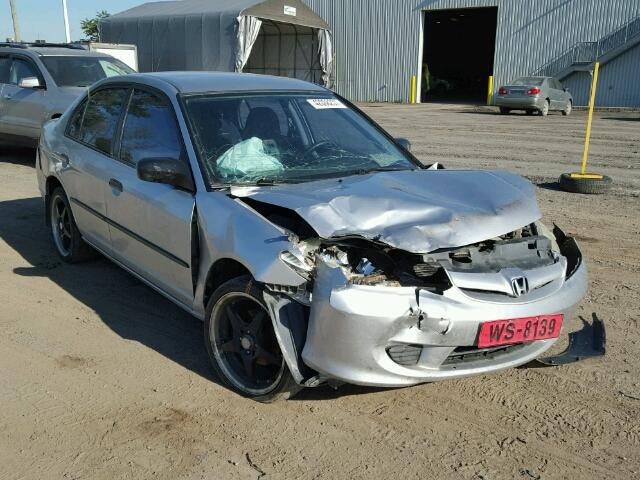 2HGES15344H920242 - 2004 HONDA CIVIC DX V SILVER photo 1