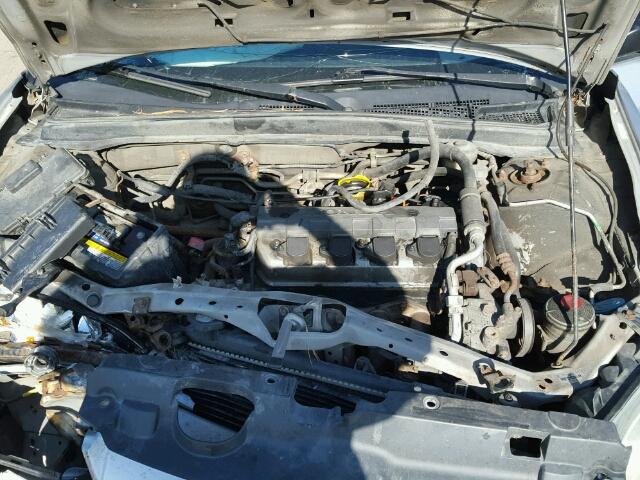 2HGES15344H920242 - 2004 HONDA CIVIC DX V SILVER photo 7