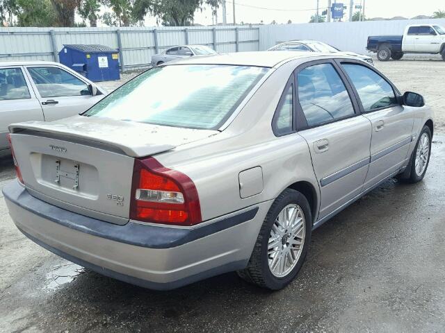 YV1TS91D121243448 - 2002 VOLVO S80 BEIGE photo 4