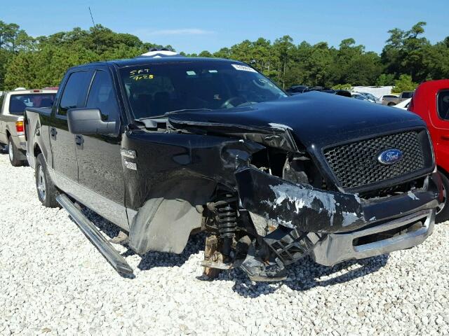 1FTRW12W36KC46535 - 2006 FORD F150 BLACK photo 1