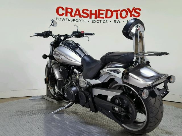 JYAVP27E09A007127 - 2009 YAMAHA XV1900 CU BLACK photo 6