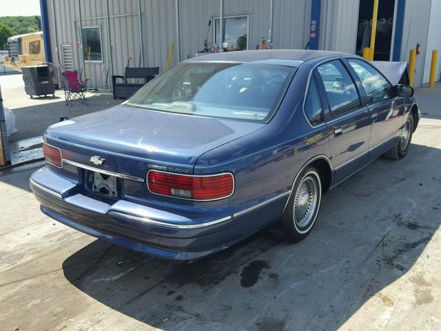 1G1BL52W1SR118595 - 1995 CHEVROLET CAPRICE CL BLUE photo 4