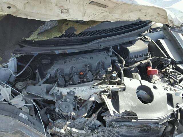 19XFB2F55FE118158 - 2015 HONDA CIVIC LX WHITE photo 7