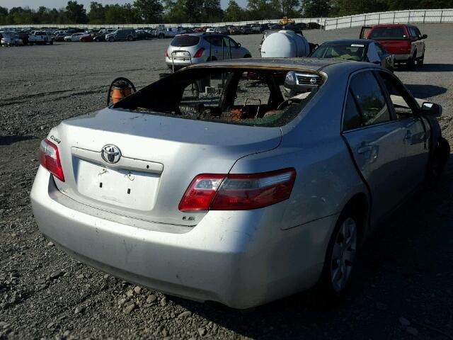 4T1BE46K27U161930 - 2007 TOYOTA CAMRY BURN photo 4