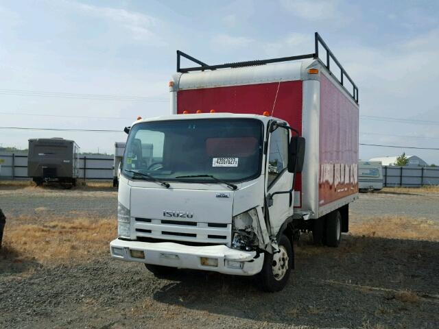 JALB4W16887400067 - 2008 ISUZU NPR WHITE photo 2