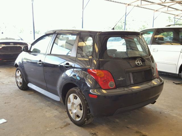 JTKKT624350082311 - 2005 TOYOTA SCION XA შავი ფოტო 3