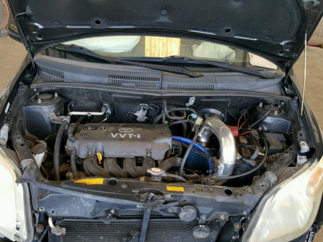 JTKKT624350082311 - 2005 TOYOTA SCION XA შავი ფოტო 7