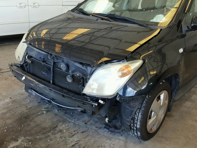 JTKKT624350082311 - 2005 TOYOTA SCION XA შავი ფოტო 9