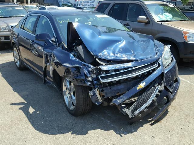 1G1ZH57B79F208478 - 2009 CHEVROLET MALIBU 1LT BLUE photo 1