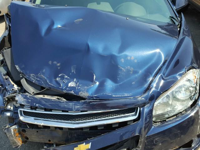 1G1ZH57B79F208478 - 2009 CHEVROLET MALIBU 1LT BLUE photo 7