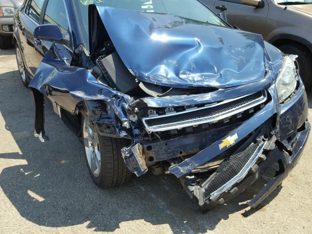 1G1ZH57B79F208478 - 2009 CHEVROLET MALIBU 1LT BLUE photo 9