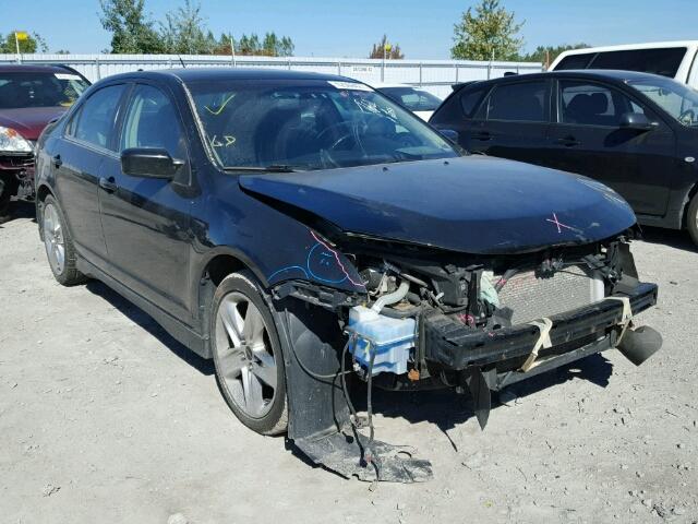 3FAHP0KC8AR242953 - 2010 FORD FUSION BLACK photo 1