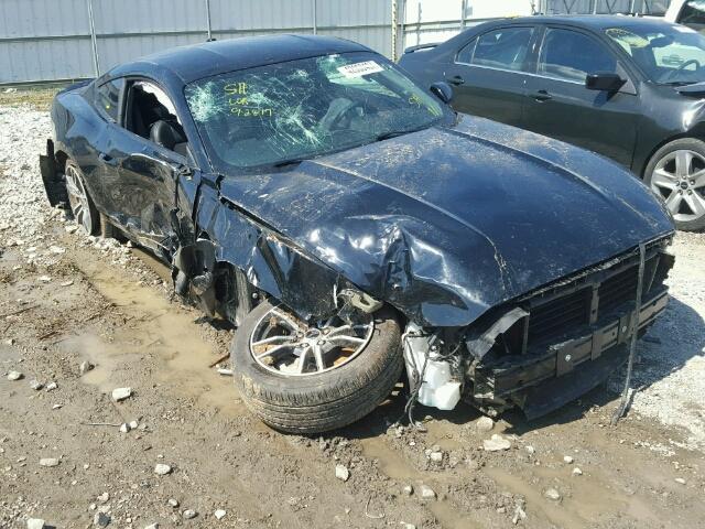 1FA6P8TH7H5307272 - 2017 FORD MUSTANG BLACK photo 9