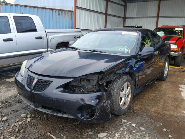 2G2WP522651307223 - 2005 PONTIAC GRAND PRIX BLACK photo 2