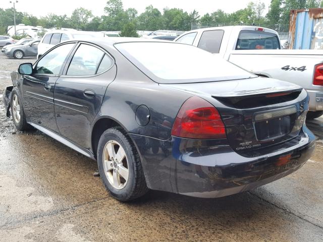 2G2WP522651307223 - 2005 PONTIAC GRAND PRIX BLACK photo 3