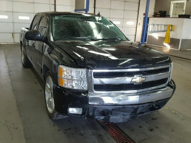 3GCEC13J88G302960 - 2008 CHEVROLET SILVERADO BLACK photo 1