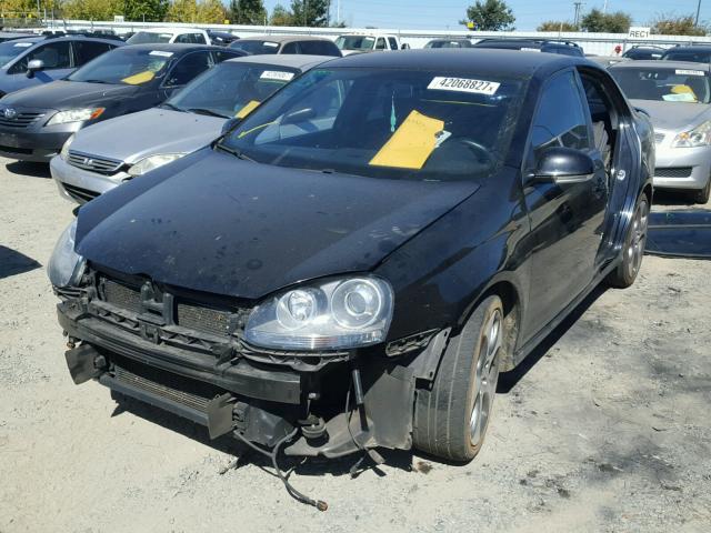 3VWBJ71K89M047640 - 2009 VOLKSWAGEN GLI BLACK photo 2