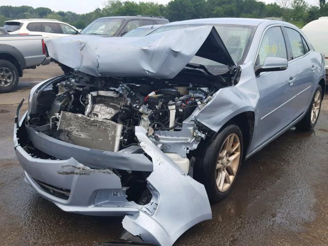 1G11C5SA7DU118861 - 2013 CHEVROLET MALIBU 1LT BLUE photo 2
