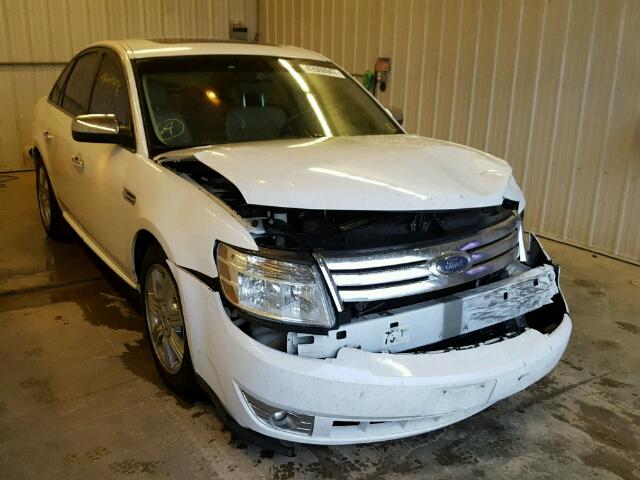 1FAHP25W38G114266 - 2008 FORD TAURUS WHITE photo 1