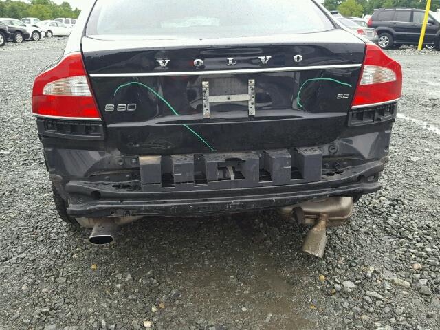 YV1982AS8A1131369 - 2010 VOLVO S80 3.2 BLACK photo 9