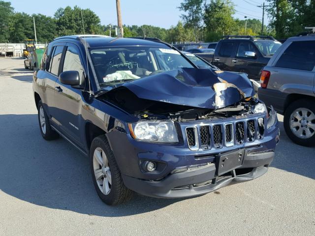 1C4NJDBB2ED566556 - 2014 JEEP COMPASS SP BLUE photo 1