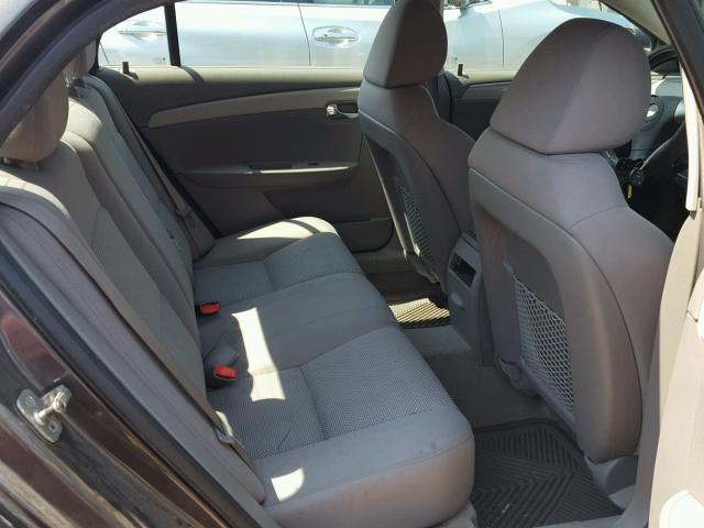 1G1ZB5EB3A4120953 - 2010 CHEVROLET MALIBU LS GRAY photo 6