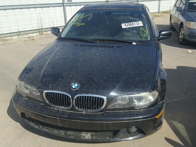 WBABV13465JT24079 - 2005 BMW 325 BLACK photo 9