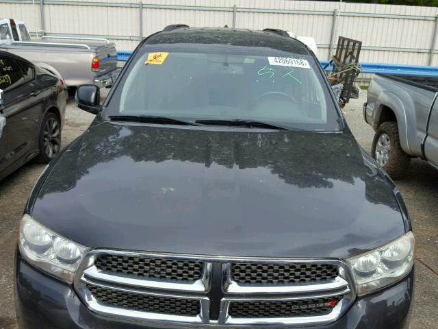 1D4RD4GG7BC660207 - 2011 DODGE DURANGO CR BLACK photo 7