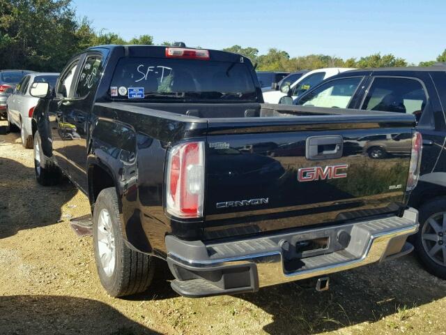 1GTG5BE36F1228117 - 2015 GMC CANYON SLE BLACK photo 3